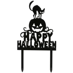 Topper Happy Halloween 12 x 10 cm