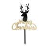 Topper Merry Christmas 11 x 10 cm