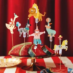 Topper para Cupcakes Circo 6 ud - Partydeco