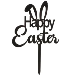 Topper para Tarta Happy Easter 16 cm - Dekora