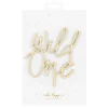 Topper para Tarta Madera Wild One - Partydeco