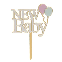Topper para Tartas New Baby 10 x 14 cm