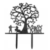 Topper para Tartas Pareja bajo el Árbol Mr & Mrs