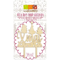 Topper para Tarta Xmas 13 cm - Scrapcooking