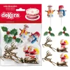Toppers de Navidad para Dulces 6 ud