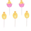 Toppers para Dulces Pollitos 24 ud