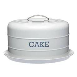 Transportador de Tartas Vintage Gris