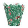 Tulipas para Muffins Navidad 36 ud - House Of Marie