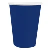 Vasos de Papel Azul Intenso 10 ud