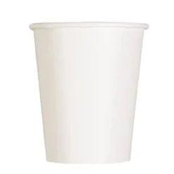 Vasos de Papel Blancos 14 ud