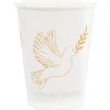 Vasos de Papel Gold Ceremony 270 ml 10 ud