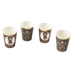Vasos de Papel Gorjuss Ruby 8 ud