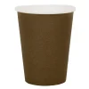 Vasos de Papel Marrones 10 ud
