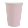 Vasos de Papel Rosa Bebé 10 ud
