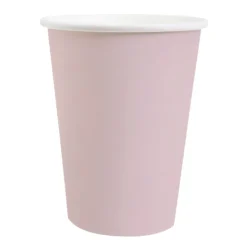 Vasos de Papel Rosa Bebé 10 ud