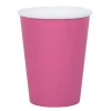 Vasos de Papel Rosa Candy 10 ud