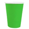 Vasos de Papel Verdes 10 ud