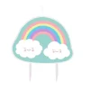 Vela Arcoiris y Nube 8 cm
