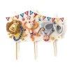 Vela de Cumpleaños Animales del Circo