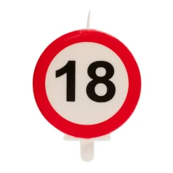 Vela de Cumpleaños 18 Años 6 cm