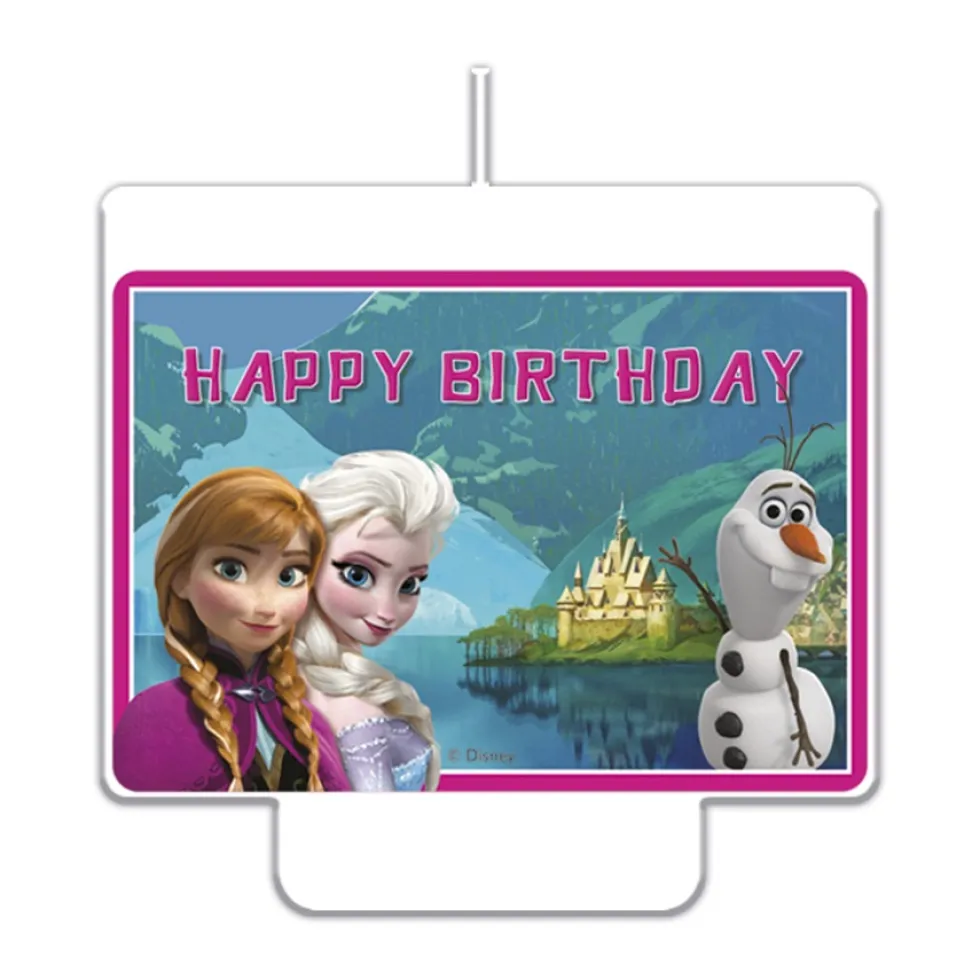 Vela de Cumpleaños Frozen