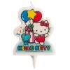 Vela de Cumpleaños Hello Kitty con Globos