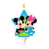 Vela de Cumpleaños Mickey y Minnie 7 cm