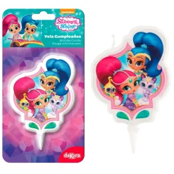 Vela de Cumpleaños Shimmer & Shine