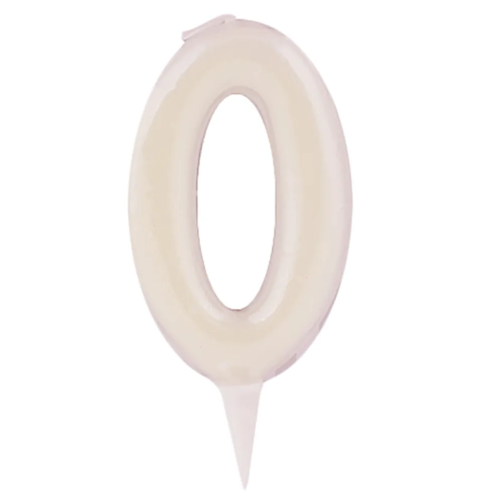 Vela Fluorescente Nº 0 - 6 cm - Dekora
