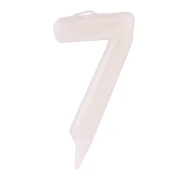 Vela Fluorescente Nº 7 - 6 cm - Dekora