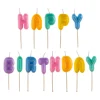 Vela Happy Birthday 4 cm - 13 ud - Dekora