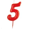 Vela Nº 5 Roja