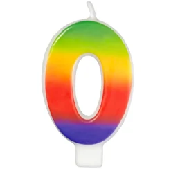Vela Rainbow Nº 0 - Azucren