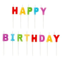 Velas Cumpleaños Happy Birthday - Wilton