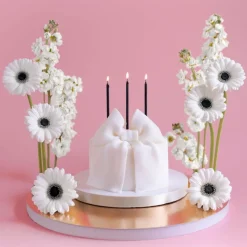 Velas Cumpleaños Negro / Dorado 14 cm - 12 ud