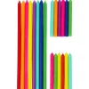 Velas de Colores Feliz Cumpleaños 20 ud - Wilton