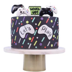 Velas de Cumpleaños Gamer 3D 5 ud