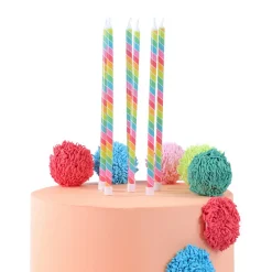 Velas de Cumpleaños Rainbow 18 cm 6 ud