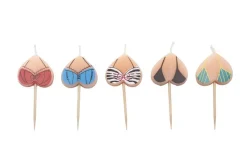 Velas eroticas - pechos de mujer 5 uds - Pastkolor