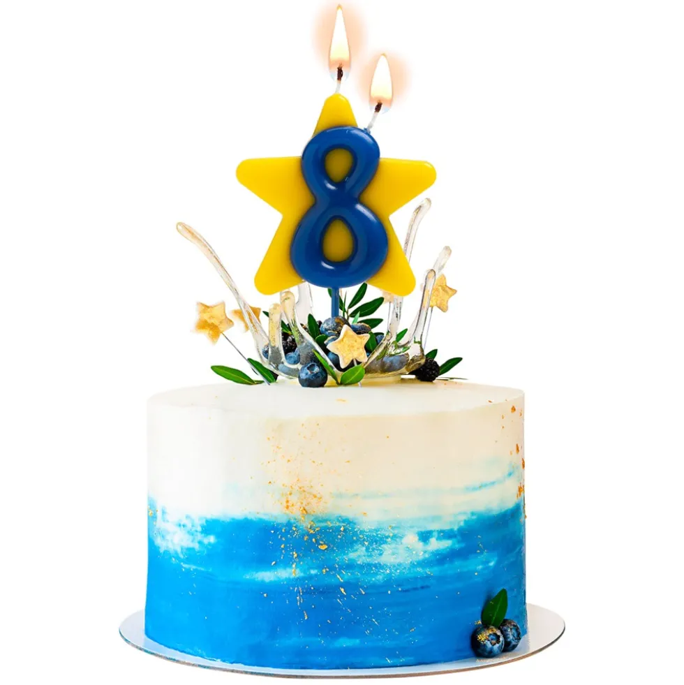 Vela Solidaria Doble Deseo Estrella Nº 8