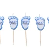 Velas Pies Azules 5 ud